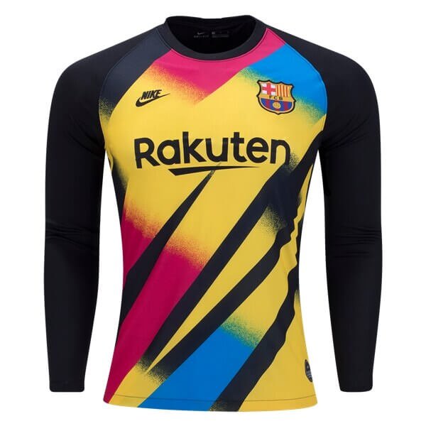 maillot foot manches longues Barcelona 2020 gardien